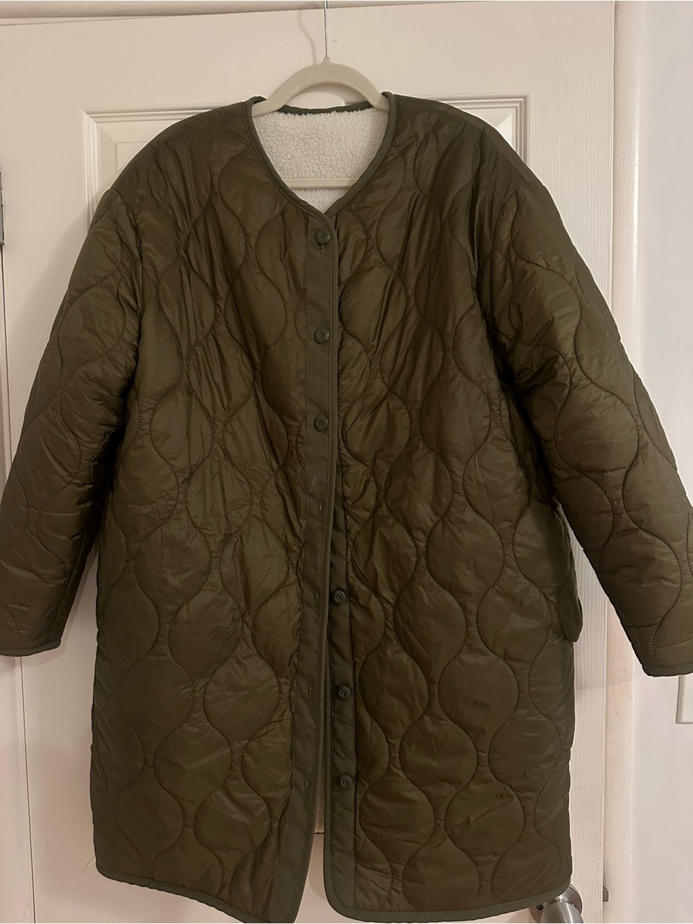 MOTHER Cocoon Jacket in Yes I Herd You